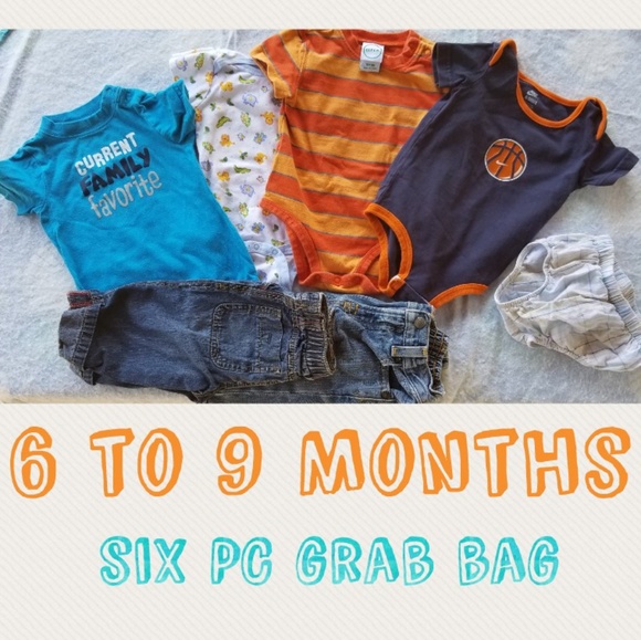 Various Other - 6 pc. Baby 6-9 Months Clothes Set Lot